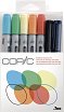 Двувърхи маркери Copic Doodle Kit Rainbow - 5 цвята и 2 тънкописеца -