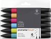 Двувърхи маркери Winsor & Newton Mid Tones - 6 цвята -