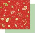 Хартия за скрапбукинг Folia Bringmann - Декоративни елементи - 30.5 x 30.5 cm -