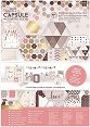 Хартии за скрапбукинг Docrafts Mocha - 48 части -