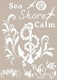 Шаблон Cadence - Морски бряг - 21 x 29.7 cm -