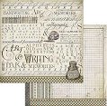 ������ �� ����������� Stamperia - ��������� ������ - 30.5 x 30.5 cm �� ���������� Calligraphy - 