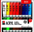 ������� ��� Marabu Basic Colors - 18 ����� x 36 ml - 