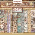 Хартия за скрапбукинг Stamperia Lady Vagabond - 10 листа, 30.5 x 30.5 cm от колекцията Lady Vagabond -