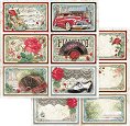 Хартия за скрапбукинг Stamperia Карти - 30.5 x 30.5 cm от колекцията Desire -
