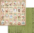 Хартия за скрапбукинг Stamperia - Адвент календар - 30.5 x 30.5 cm от колекцията Home for the Holidays -