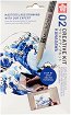 Джобен комплект за рисуване Sakura Creative Kits: Great Wave of Kanagawa - 6 части -
