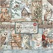 Хартии за скрапбукинг Stamperia - 10 листа от колекцията The Owl's House -