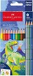 ������ ������ Faber-Castell - ��������� - 10 ����� + 3 ���������� � ������� - 