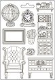 PVC  Stamperia -    - 21 x 29.7 cm   Alterego - 