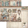    Stamperia -   - 30.5 x 30.5 cm   The Owl's House - 