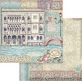 Картон за скрапбукинг Stamperia - 30.5 x 30.5 cm от колекцията Venice -