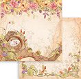 ������ �� ����������� Stamperia - ������� - 30.5 x 30.5 cm �� ���������� Woodland - 