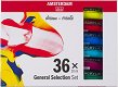 Акрилни бои Royal Talens Standart - 36, 48, 72 или 90 цвята x 20 ml от колекцията Amsterdam - боя