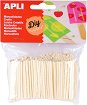Дървени пръчици за декорация Apli - 500 броя -