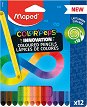 Цветни моливи Maped Infinity - 12 или 24 цвята от серията Color' Peps -