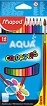 ��������� ������ Maped Aqua - 12 ����� � ����� �� ������� Color' Peps - 