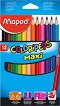 ������ ������ Maped Maxi - 12 ����� �� ������� Color' Peps - 