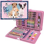 Комплект за рисуване Derform - 71 части в пластмасово куфарче от серията Cleo & Frank Company -