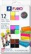      Fimo Neon - 12 x 25 g - 