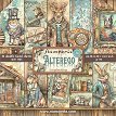 Хартии за скрапбукинг Stamperia - Алтерего - 10 листа от колекцията Alterego -