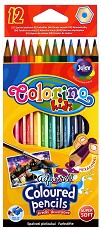 Акварелни моливи Colorino Kids - 12 цвята - 