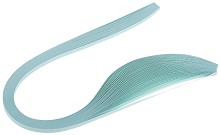 Перлени квилинг ленти Аквамарин - 50 броя, 120 g/m<sup>2</sup> - 