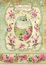   Stamperia - GreeTings - A4 - 