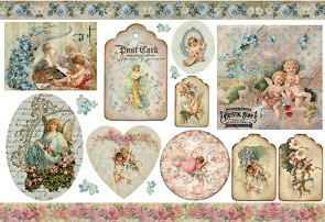   Stamperia -  - 48 x 33 cm - 