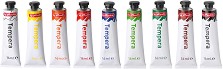 Темперни бои Herlitz - 10 цвята x 16 ml - 