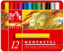 Маслени пастели Caran d'Ache Neopastel - 12, 24, 48 или 96 цвята от серията Artist - 