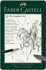   Faber-Castell Pitt Graphite Set - 11     - 
