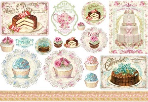   Stamperia -  - 50 x 35 cm - 