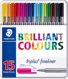  Staedtler Triplus 334 - 15  30     - 