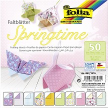    Folia Bringmann - Springtime - 50 , 15 x 15 cm, 80 g/m<sup>2</sup> - 