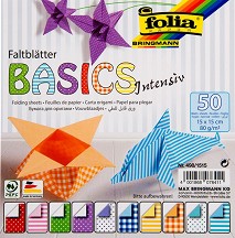    Folia Bringmann - Intensiv - 50 , 15 x 15 cm, 80 g/m<sup>2</sup> - 