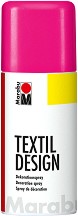 Спрей за текстил с неонов ефект Marabu Textil Design - 150 ml - 