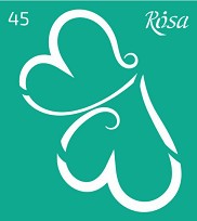   Rosa -  - 9 x 10 cm - 