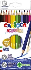 Цветни акварелни моливи - Комплект от 12 цвята - молив