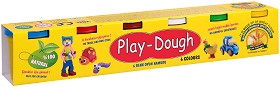 Моделин Play-Dough - 6 цвята - 