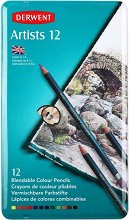   Derwent Artist - 12, 24  72     - 