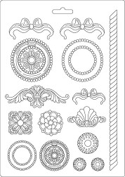 3D  Stamperia -    - 21 x 29.7 cm - 