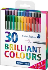   Staedtler Triplus 334 - 24  + 6   - 