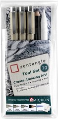  Sakura - 10    Zentangle - 