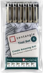   Sakura - 6    Zentangle - 