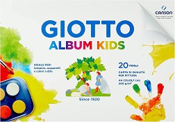    Giotto Album Kids - 20 , A4, 200 g/m<sup>2</sup> - 