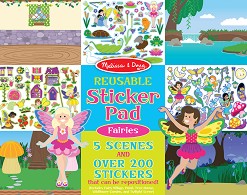 Стикери Melissa & Doug - Феи - Над 200 броя - 