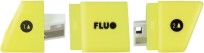 Двойна острилка Milan Fluo - С контейнер - 