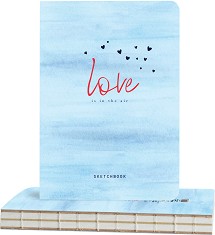    draSca -    - 112 , A5, 100 g/m<sup>2</sup> :   Love is in the air - 