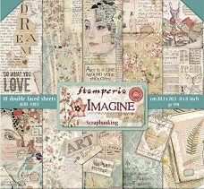    Stamperia -  - 10 , 20.3 x 20.3 cm   Imagine - 